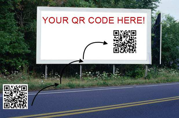 QR Code Billboard Helps Business