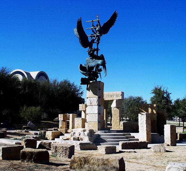 Abilene Christian University Jacob's Statue