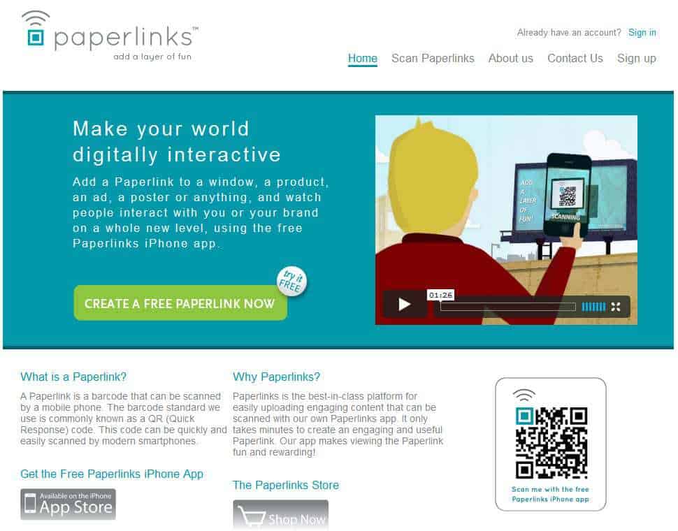 Paperlinks Website