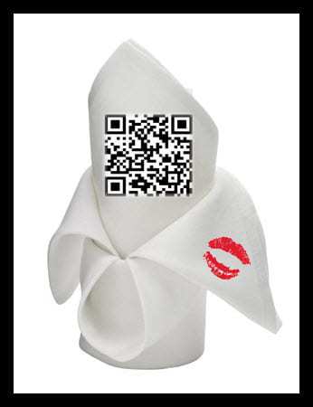 QR Code Napkin