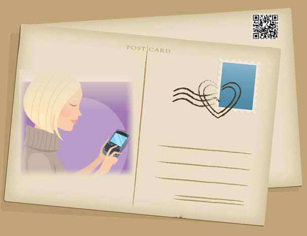 Talking postcards add that special touch - QR Code Press