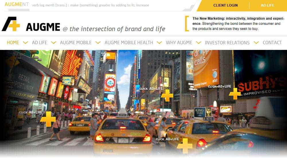 Augme Website Preview