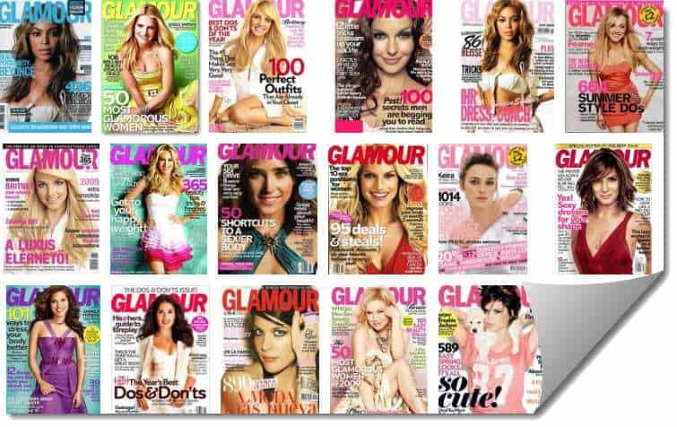Glamour Magazine QR Code
