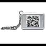 QR Codes door access Keychain