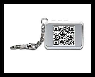 QR Codes door access Keychain
