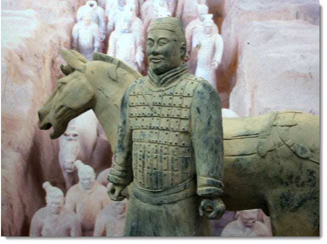 China’s Terracotta Army Augmented Reality