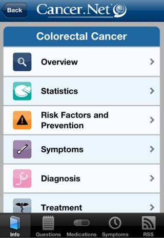 Cancer Mobile App