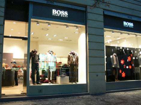 Hugo Boss Store front