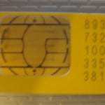 Typical SIM Card