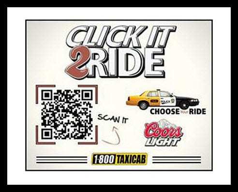 QR Code Call for a Cab