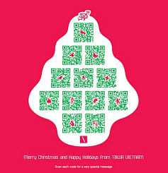 QR Codes Christmas mobile marketing