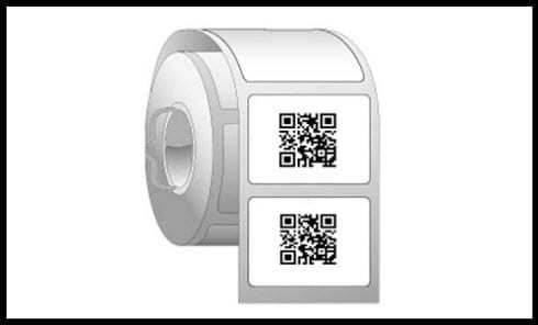 QR code Stickers