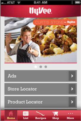 Hy-Vee Mobile Shopping App