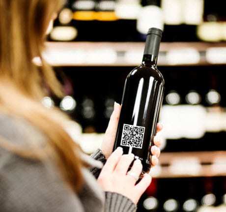 QR Codes on Wine