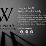 Wikipedia SOPA 2012 Blackout