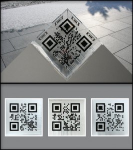 QR codes start to show their artistic side – 3 in 1 code!