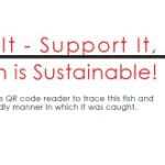 Fish Sustainability Tracking with QR Codes