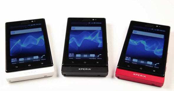 Xperia sola smart phone