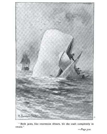 Augmented Reality Books - A page from the classic Moby Dick