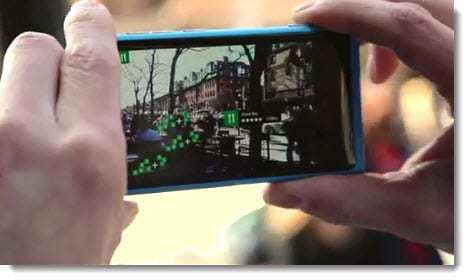 Nokia City Lens Augmented Reality