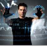 Scene from Minority Report the Movie - Perceptual Computing concept