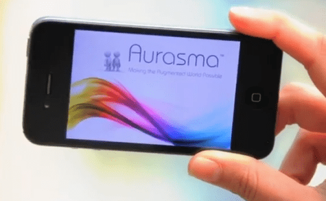 Augmented reality-Aurasma