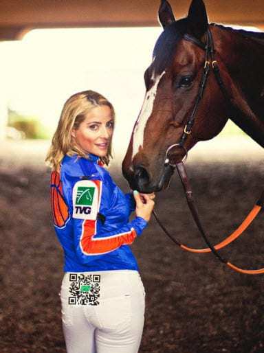 jockey Chantal Sutherland qr code