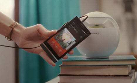 Sony mobile music sharing