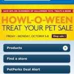 Mcommerce Petsmart mobile website