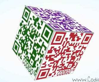QR code Codigo Cube Game