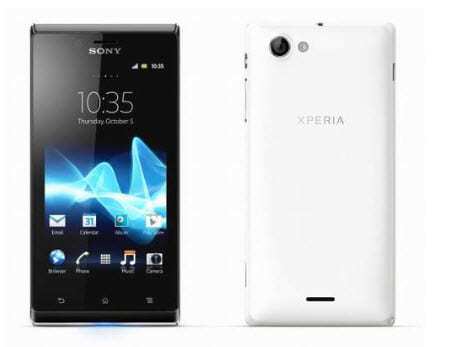 Sony's new Xperia T, V and J series