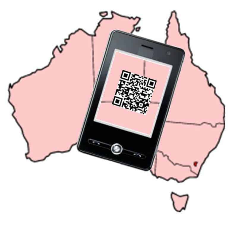 Australia Mobile payments Commerce QR Codes