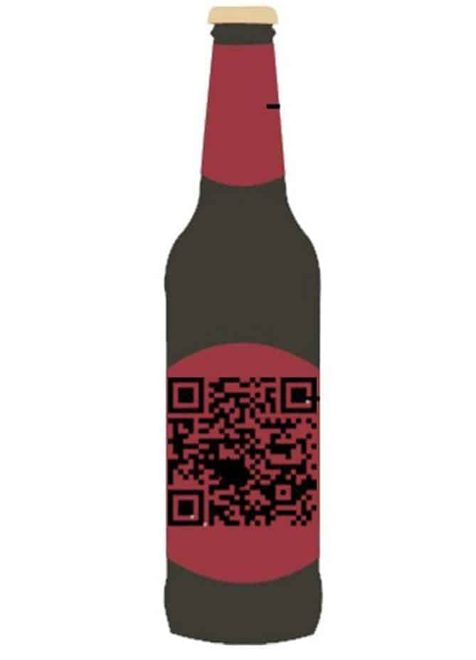 Beer Bottle QR codes
