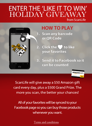 ScanLife Holiday QR Codes Contest