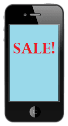 mobile marketing smartphone sale