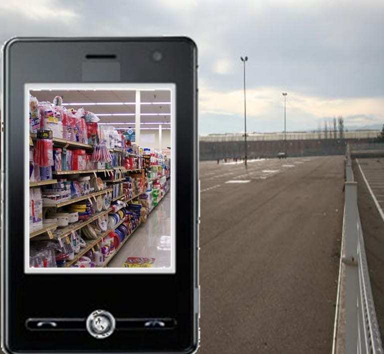augmented reality grocery store supermarket