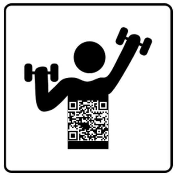 fitness gym QR codes