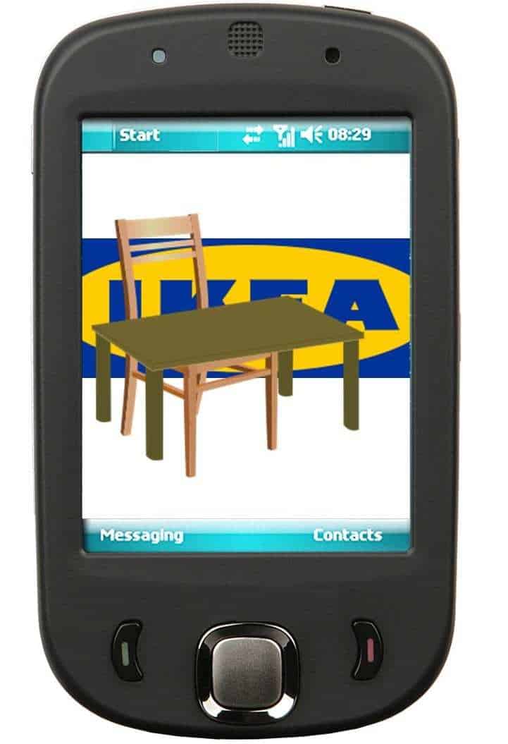 ikea augmented reality m-commerce app