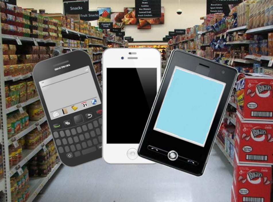 mobile payments grocery store