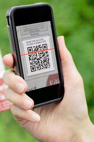 QR codes scanning success