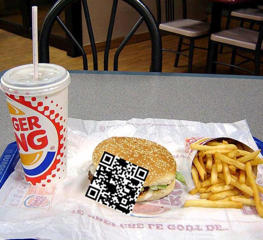burger king qr codes middle east