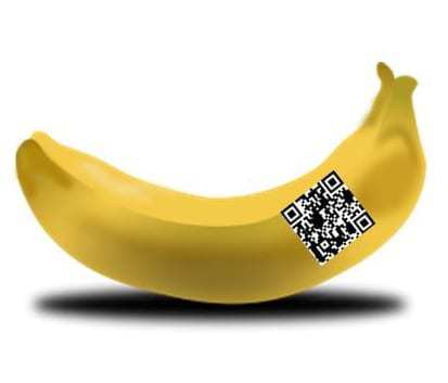 qr code banana ambassador fruit