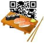 qr code sushi