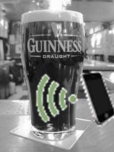 Guinness NFC technology mobile marketing