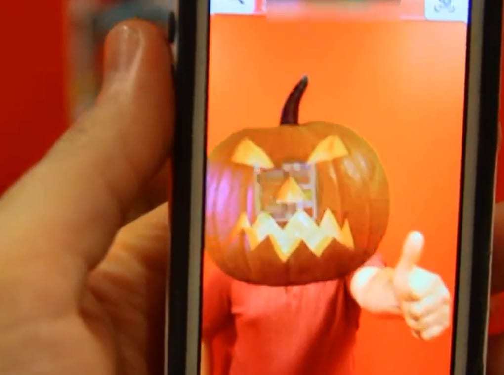 augmented reality halloween tech