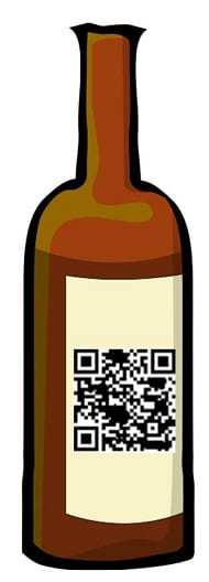 qr codes pernod bottle