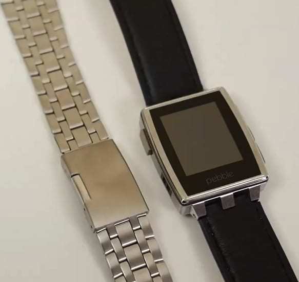 Pebble Steel Smartwatch mobile payments