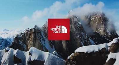 The North Face mobile shopping marketing