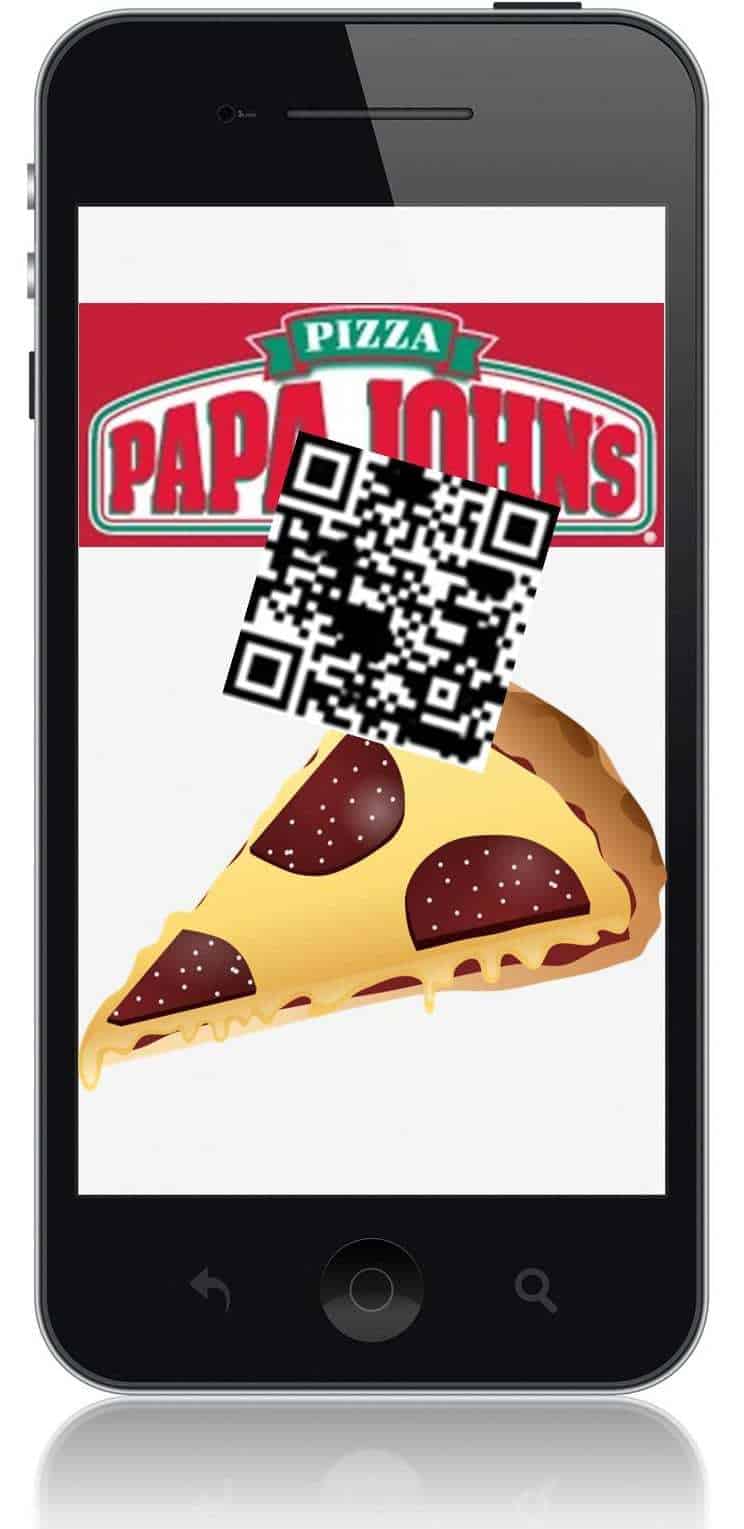 Papa John's Pizza QR Codes