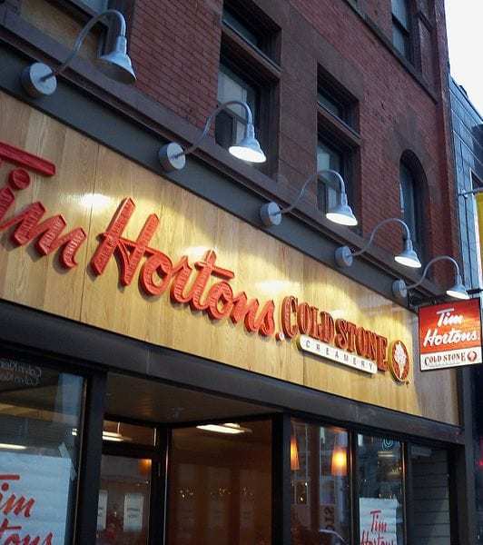 Tim Hortons augmented reality game